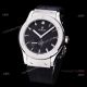 Men's Hublot Classic Fusion 42mm Black Dial Black Leather Strap Watch Replica (8)_th.jpg